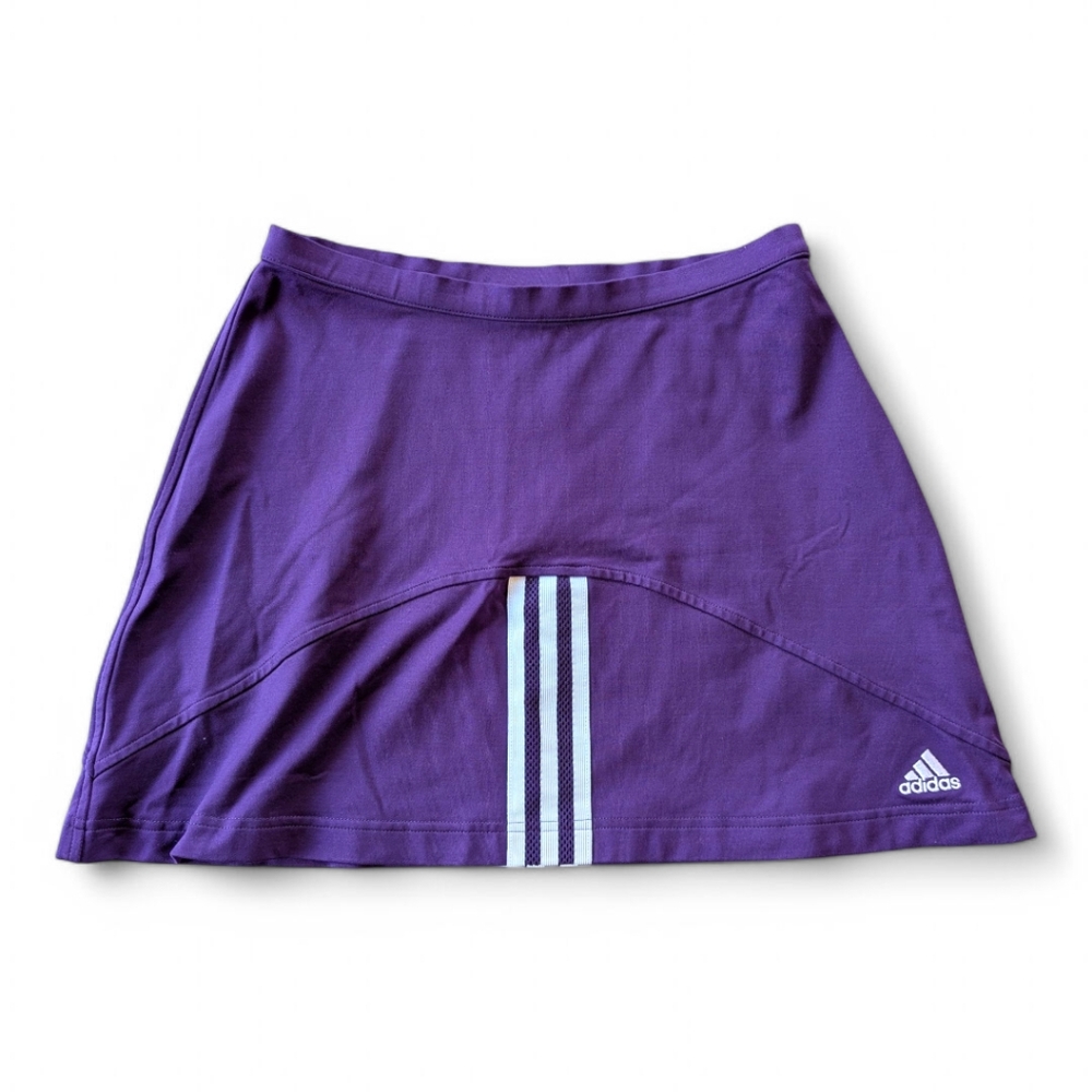 Adidas Retro Vtg Tennis‎ Skirt – Purple Sz S – Sporty Nostalgia Y2K Revival - Picture 4 of 8